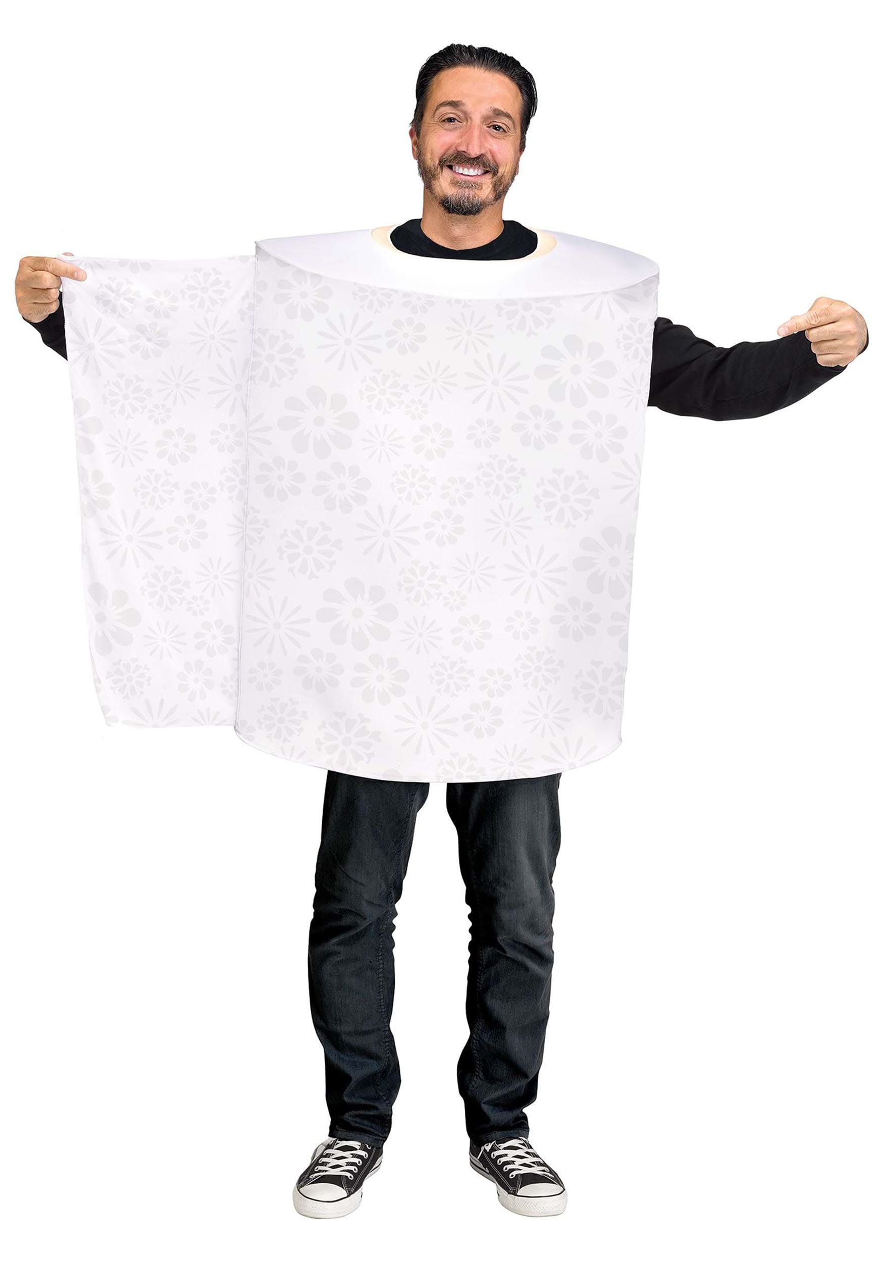 Photos - Fancy Dress Fun World Toilet Paper Adult Costume White