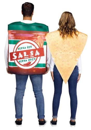 Chips and Salsa Couple's Adult Costume | Adult Food Costumes