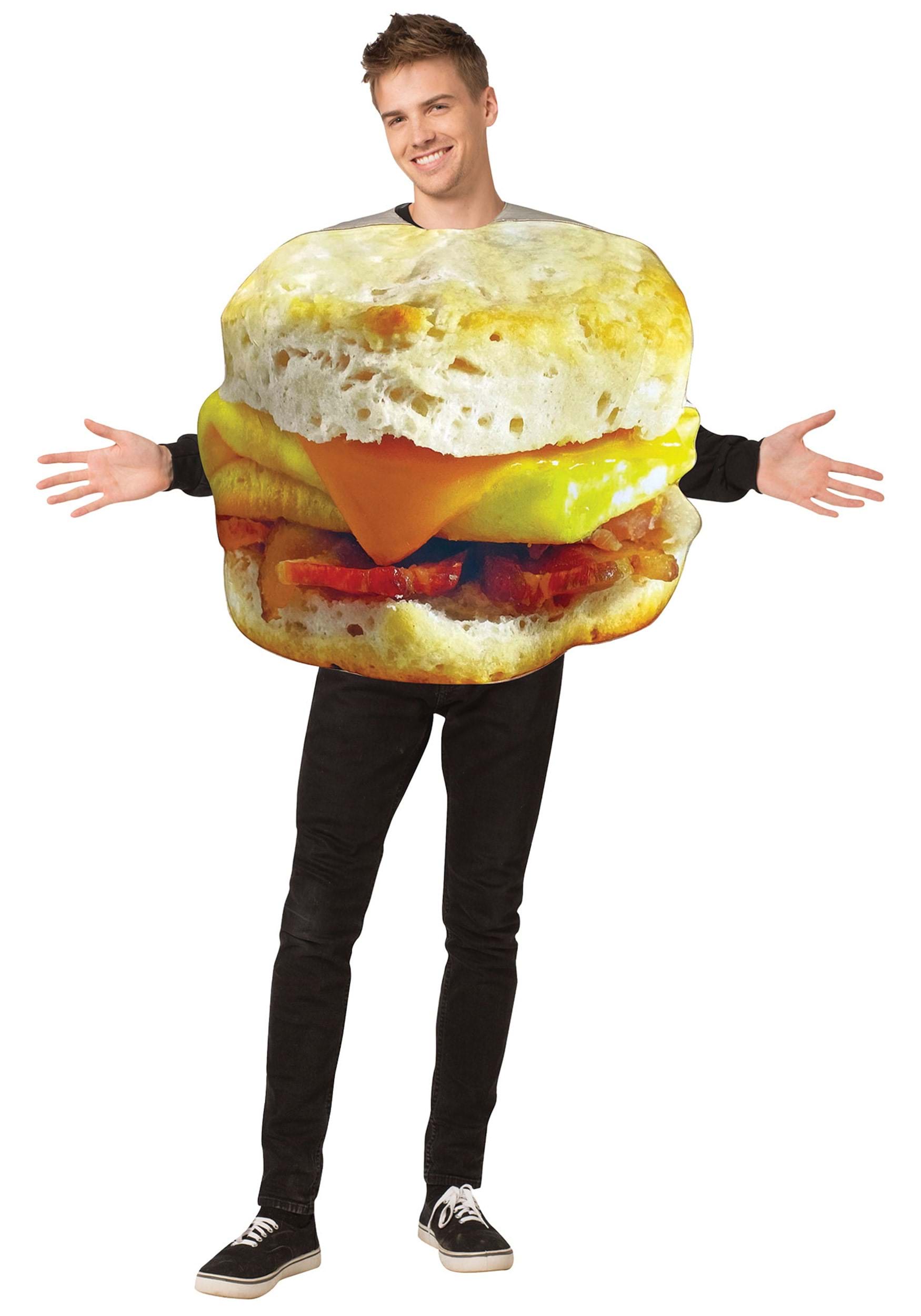 Get Real Breakfast Sandwich Adult Costume