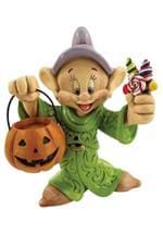 Disney Jim Shore Dopey Halloween with Pumpkin Statue alt 1