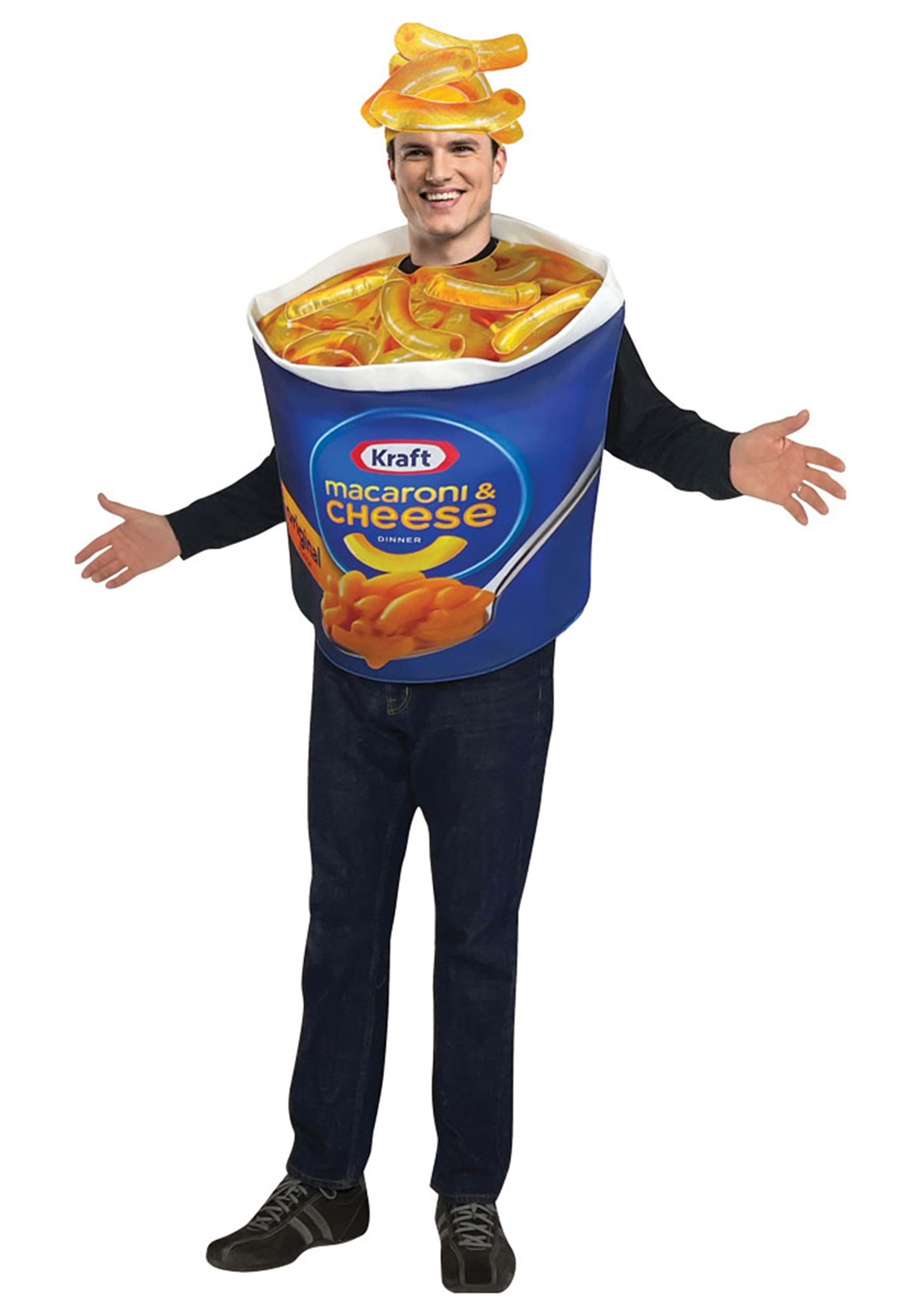 Adult Kraft Mac and Cheese Cup Costume