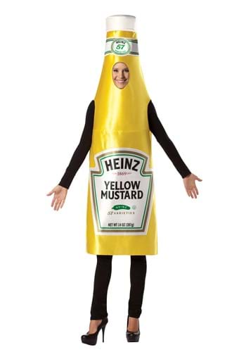 Heinz Yellow Mustard Bottle Adult Costume