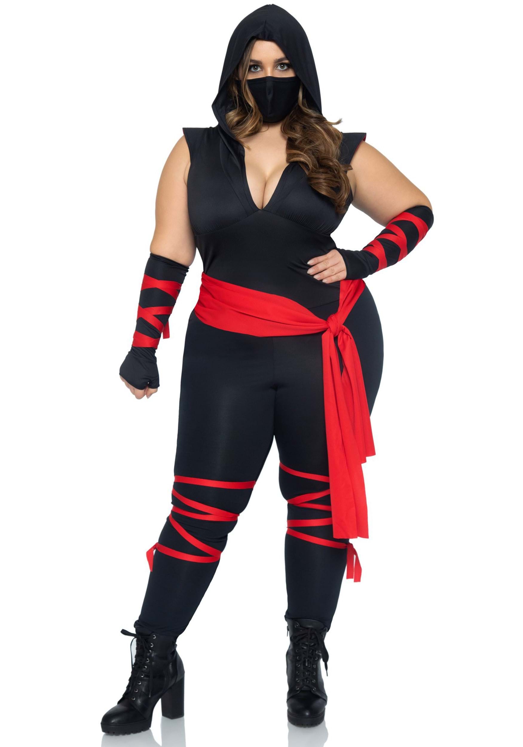 Plus Size Sexy Deadly Ninja Women S Costume