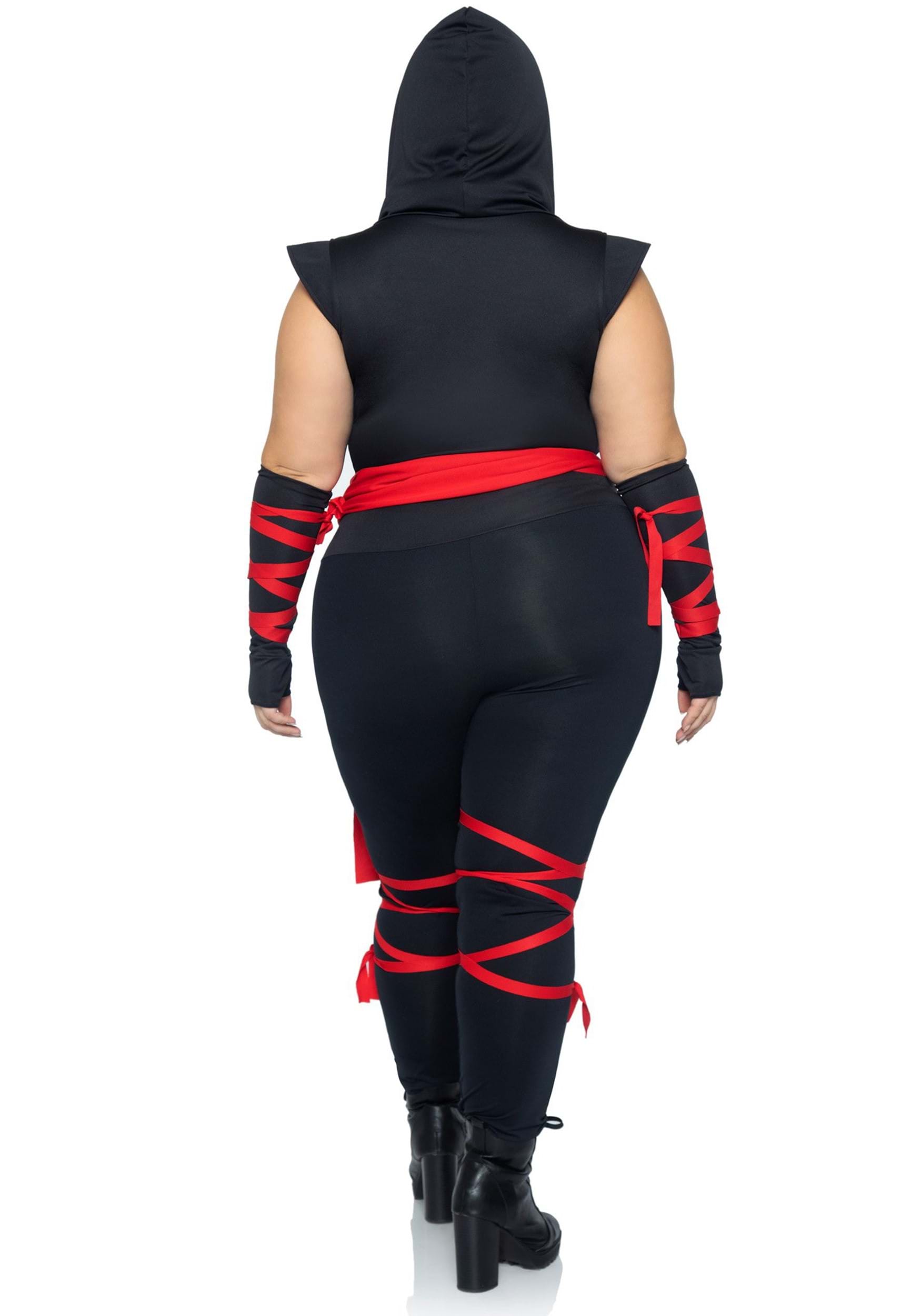 Plus Size Sexy Deadly Ninja Women's Costume