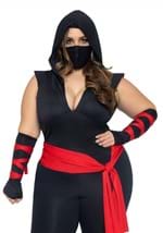 Sexy Deadly Ninja Womens Plus Costume Alt 2