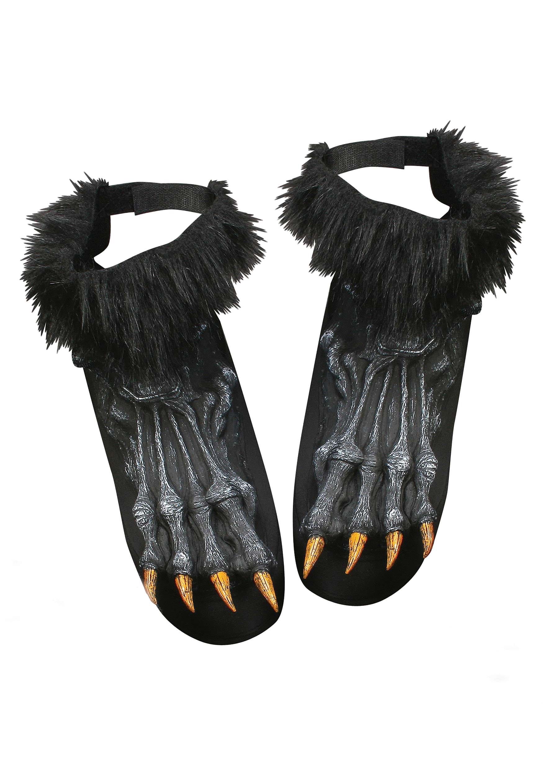 Werewolf Black Shoe Covers