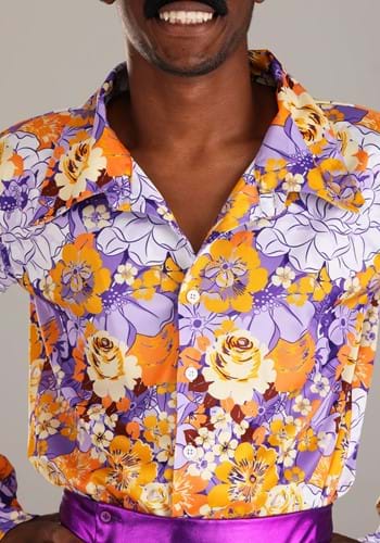 Men's Purple Power Disco Costume