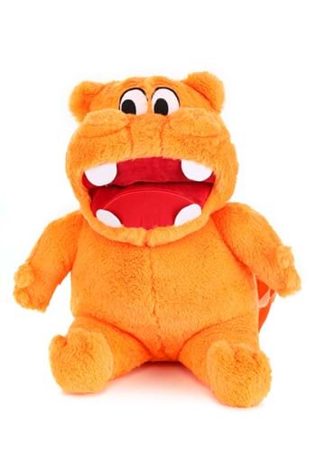 Hungry Hungry Hippos Orange Plush Backpack | Board Game Bags