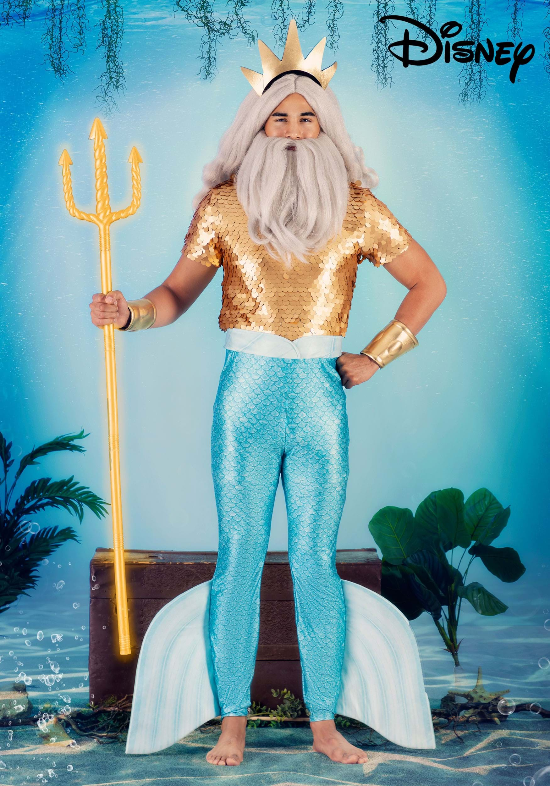 King titan little mermaid costume