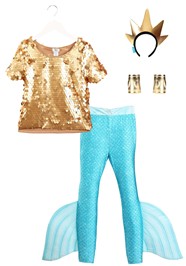 Exclusive Disney King Triton Halloween Costume For Men Exclusive Disney King Triton Halloween Costume For Men