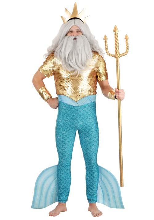 Exclusive Disney King Triton Halloween Costume for Men