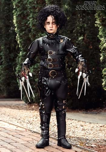 Kids Authentic Edward Scissorhands Costume-update