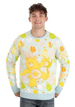 Care Bears Easter Egg Hunt Adult Ugly Sweater Alt 1