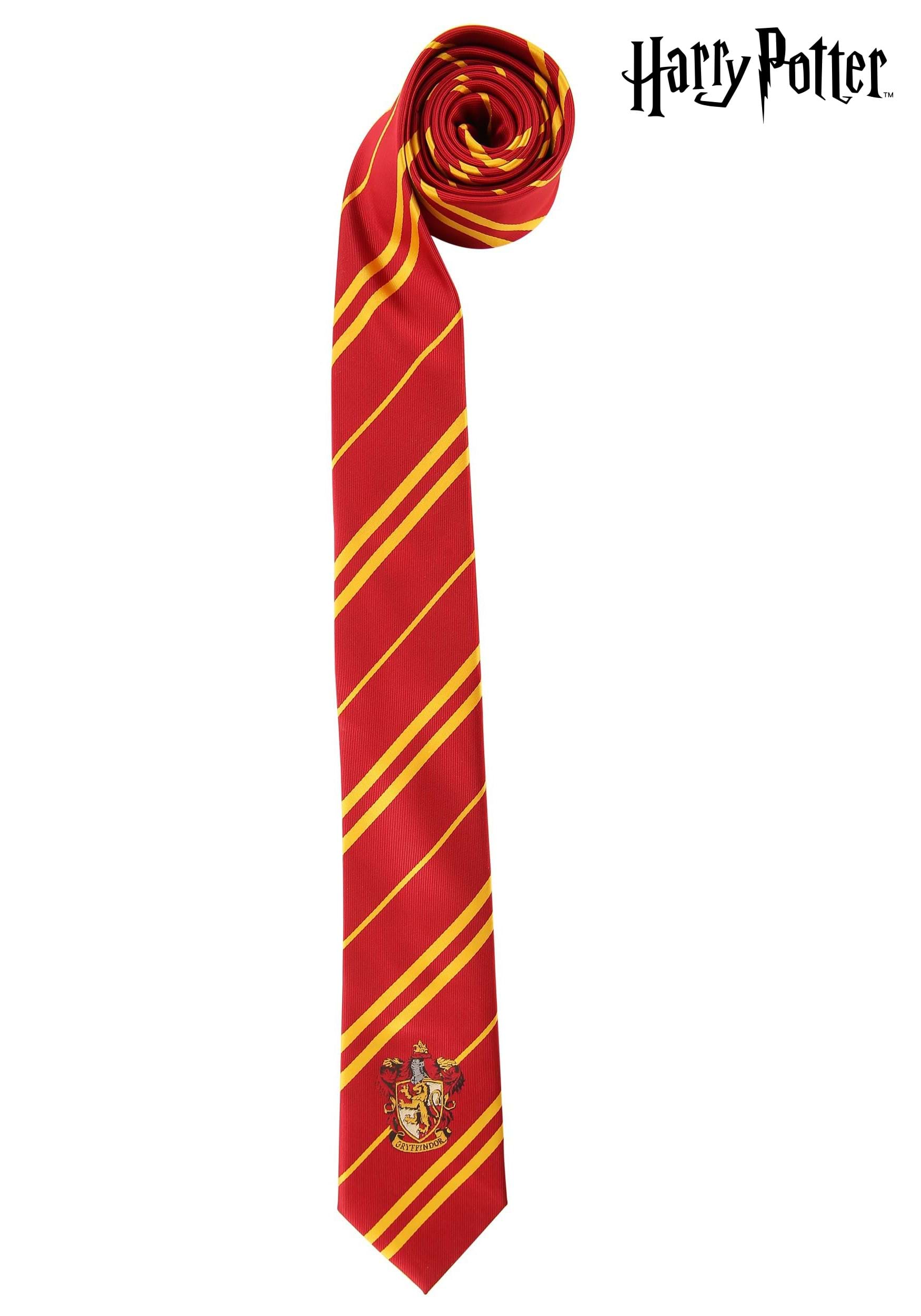 Gryffindor Tie Harry Potter Costume Accessory One Size NEW 