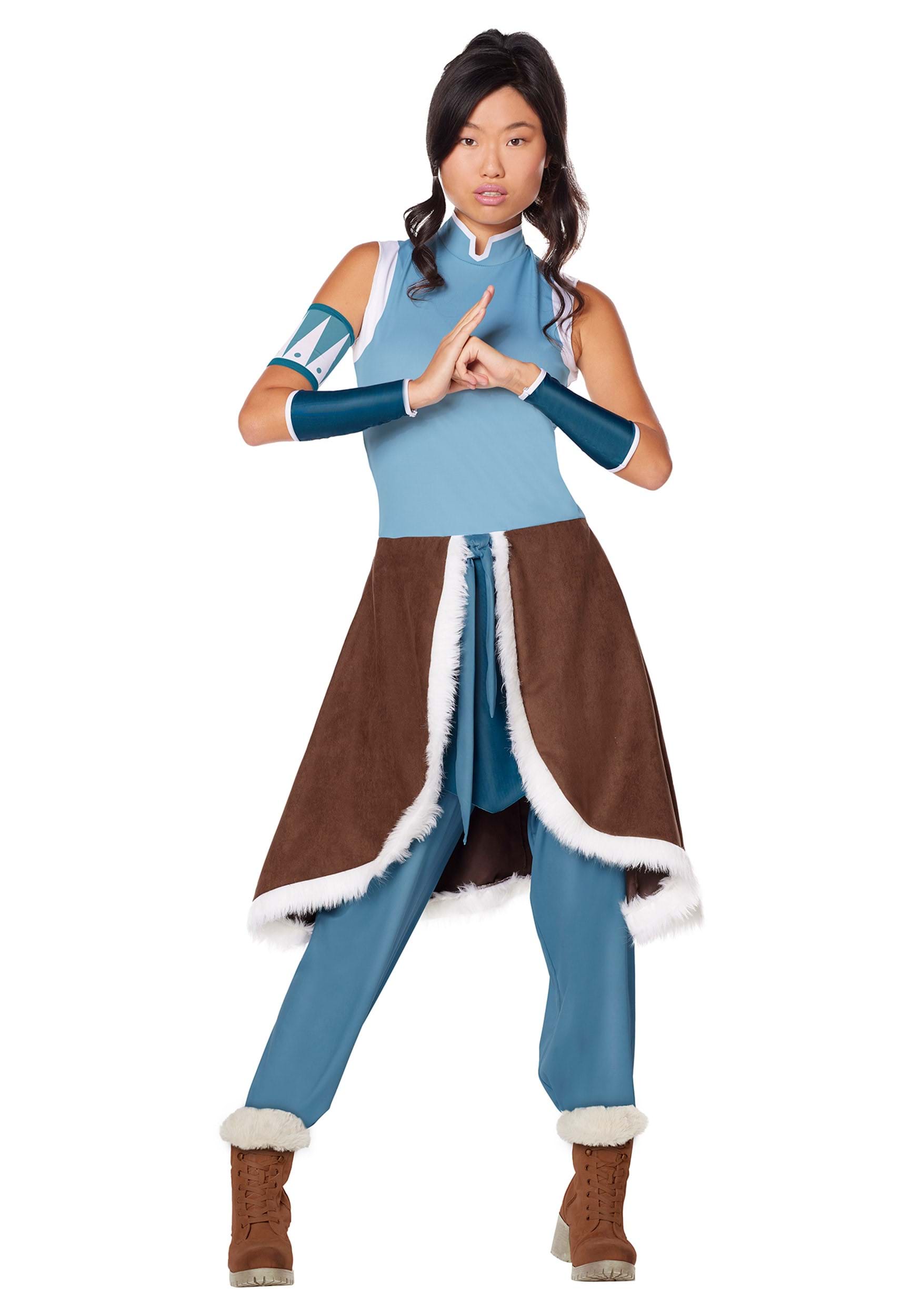 Disfraz de Avatar Korra para mujeres Multicolor