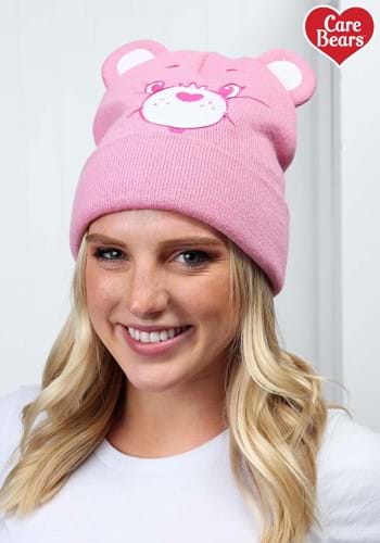 Adult Care Bears Cheer Bear Knit Hat UPD