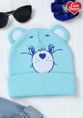 Care Bears Bedtime Bear Knit Hat | Adult Care Bear Gifts