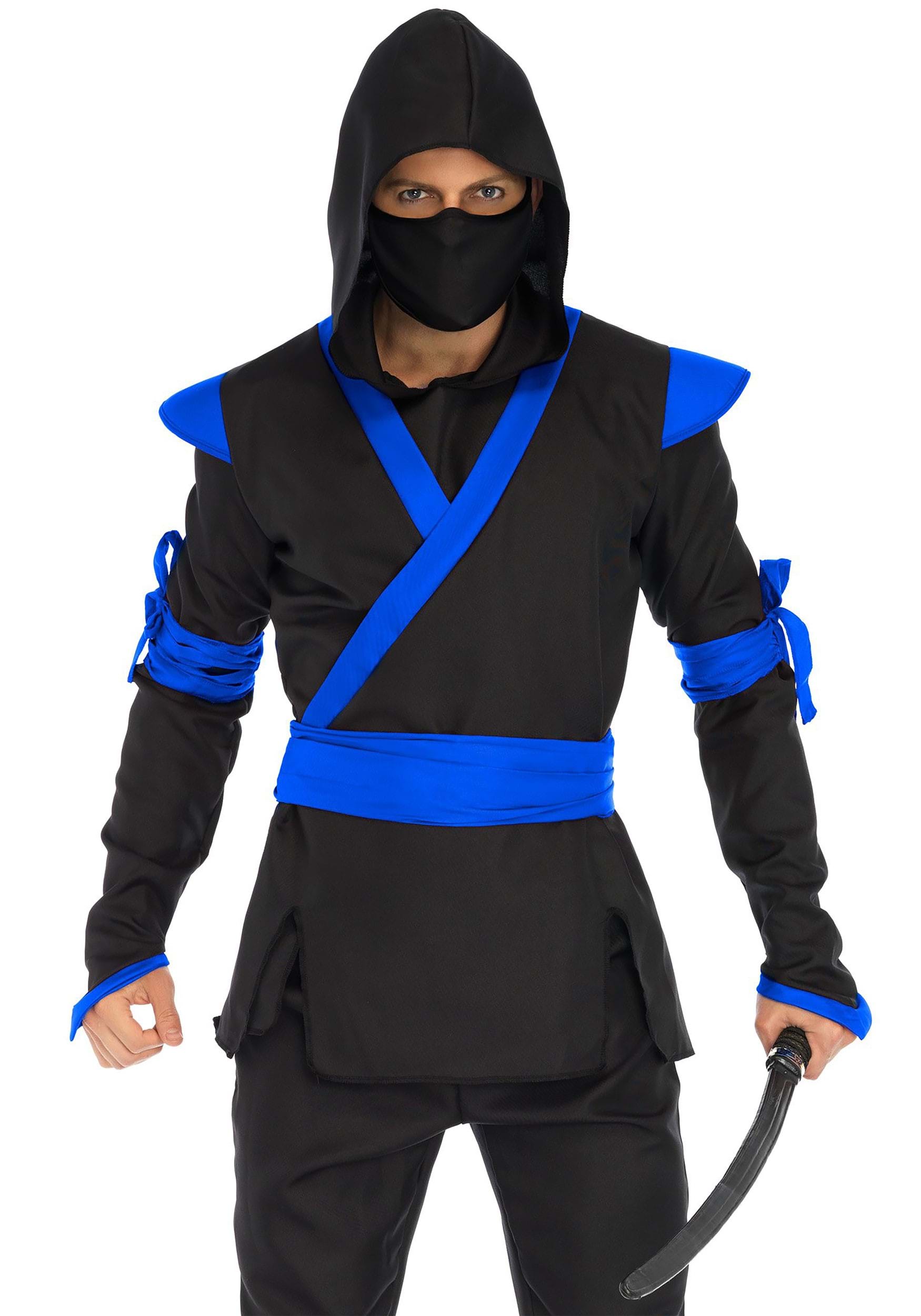 Disfraz de hombre azul ninja Multicolor – Yaxa Colombia