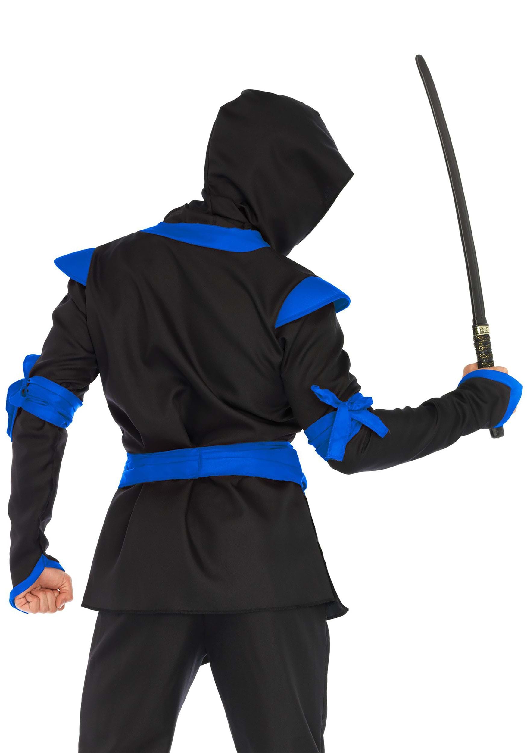 Spooktacular Creations Men Blue Ninja Costume Set for Adult