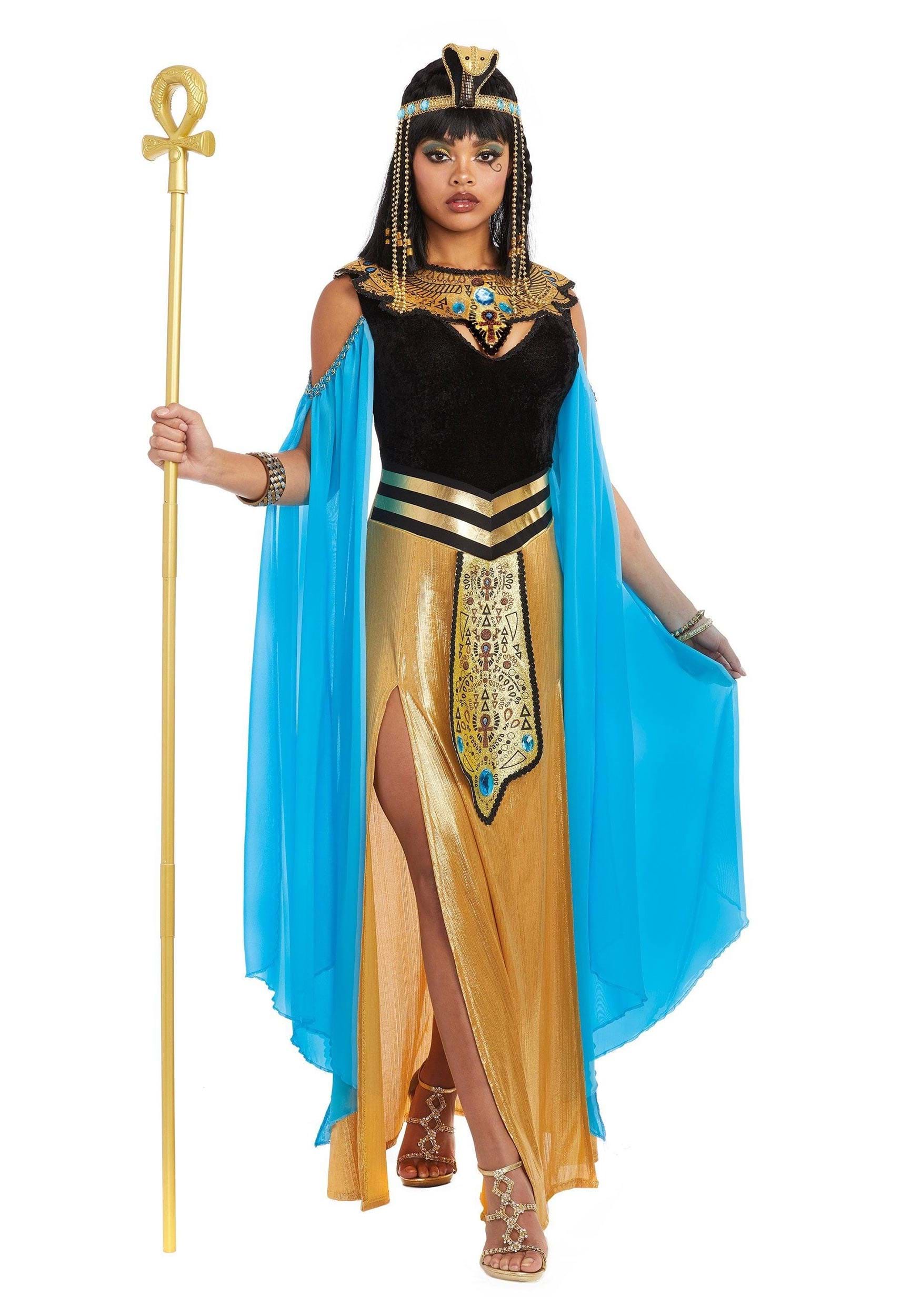 Cleopatra Adult Costume Ancient Egyptian Pharaoh Queen 