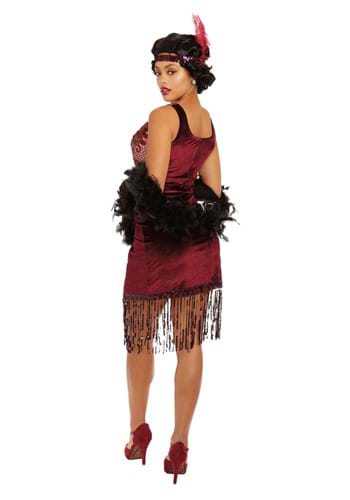 Women's Adult Red Va-Va Voom Flapper Costume