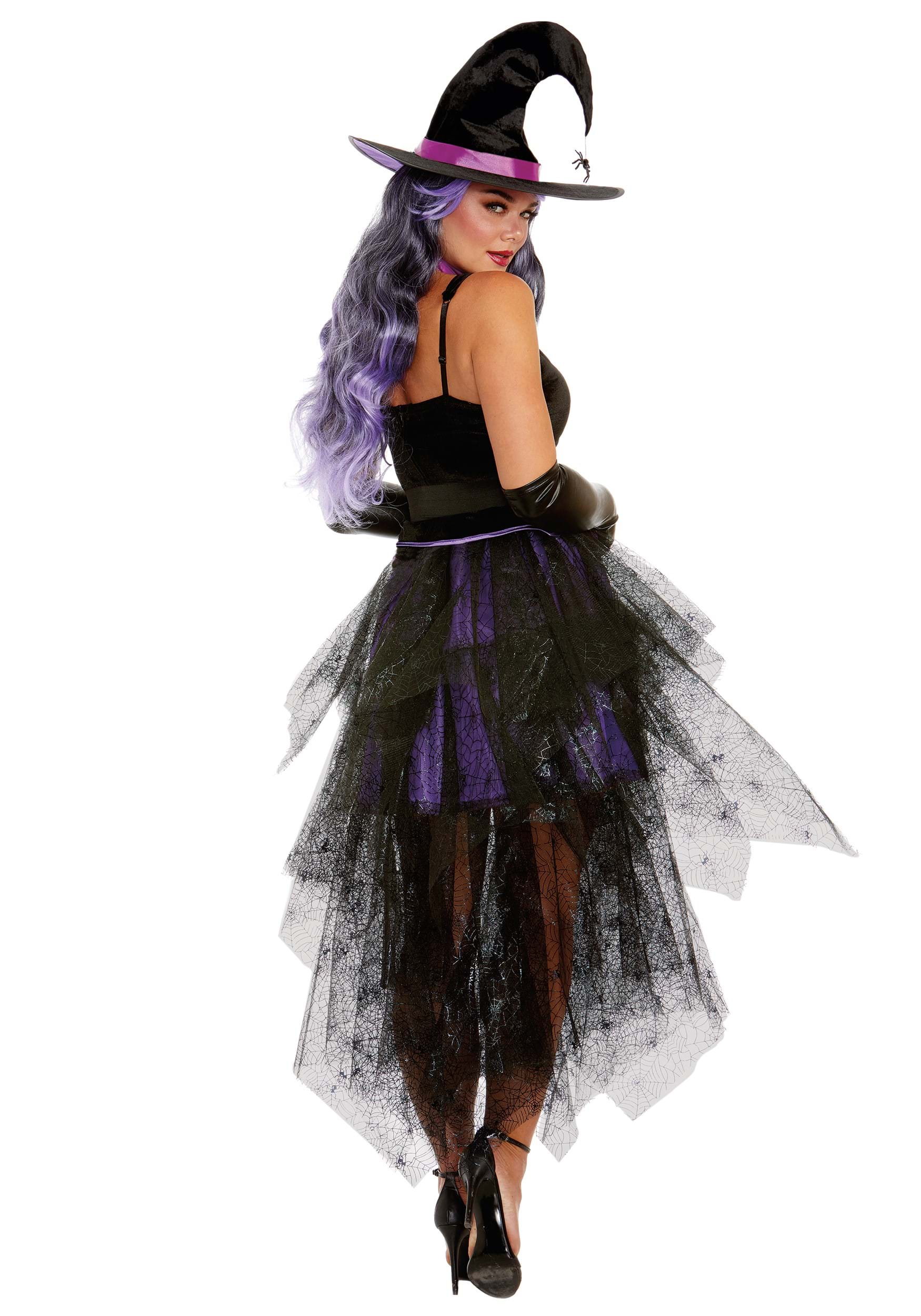 Disfraz de bruja retrógrada para mujeres Multicolor – Yaxa Store