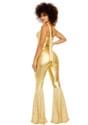 Women's gold Disco Fox Adult Costume Alt 1