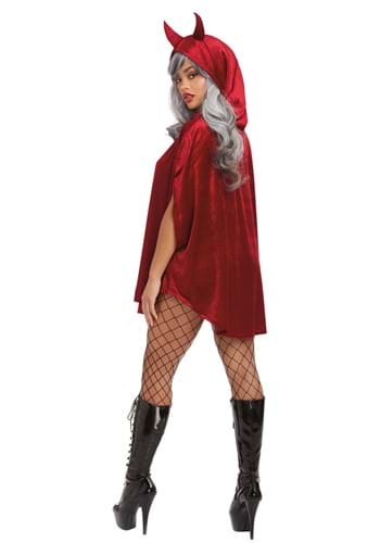 Women's Red Devil Poncho
