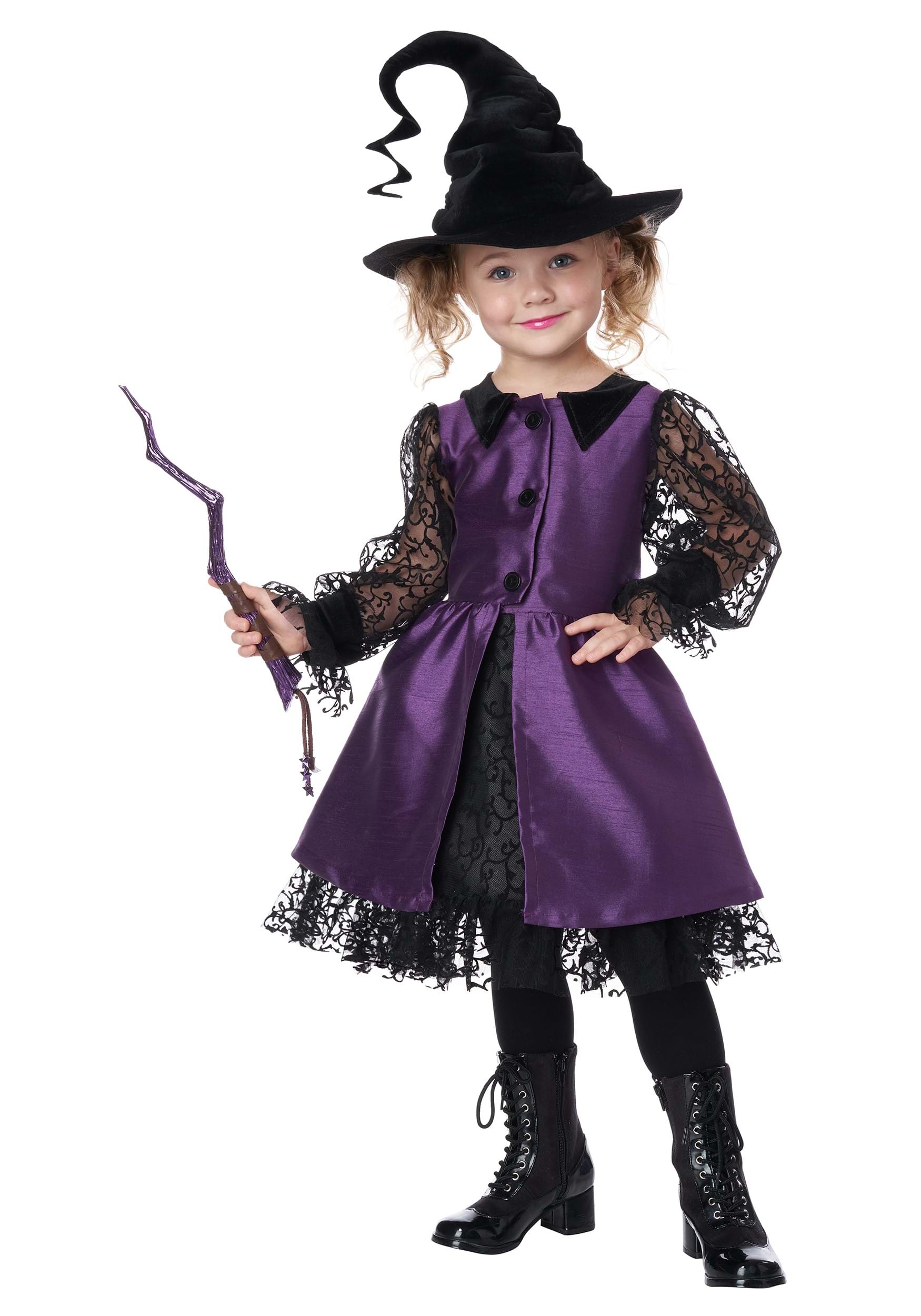 Disfraz de bruja de Wittle Witchiepoo para niños pequeños Multicolor