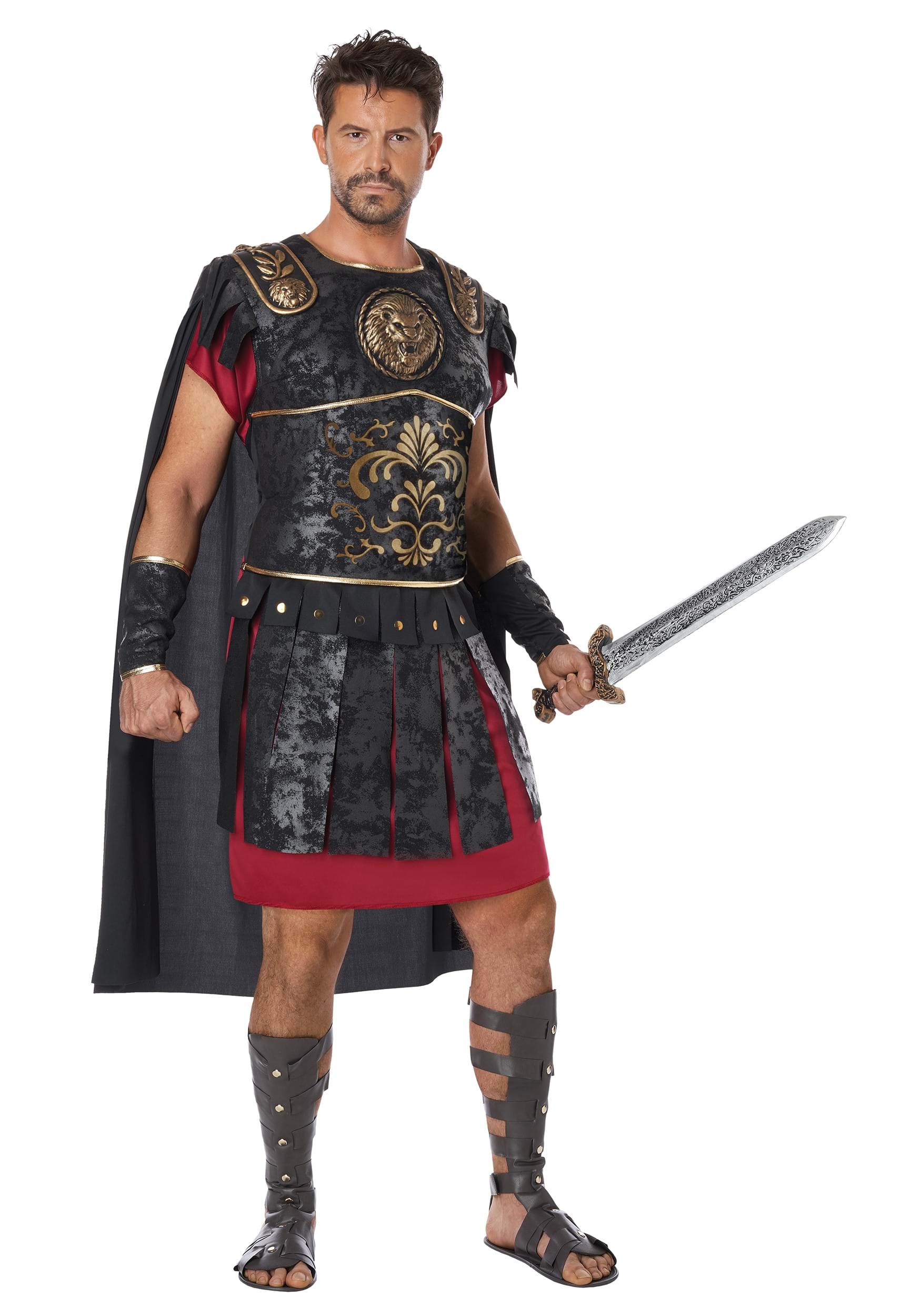 Disfraz de hombres de guerreros romanos adultos Multicolor – Yaxa Store