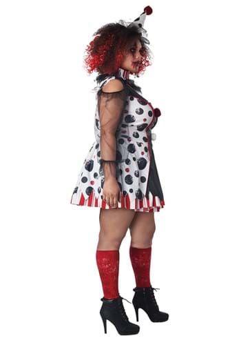 Twisted Clown Women's Plus Size Costume