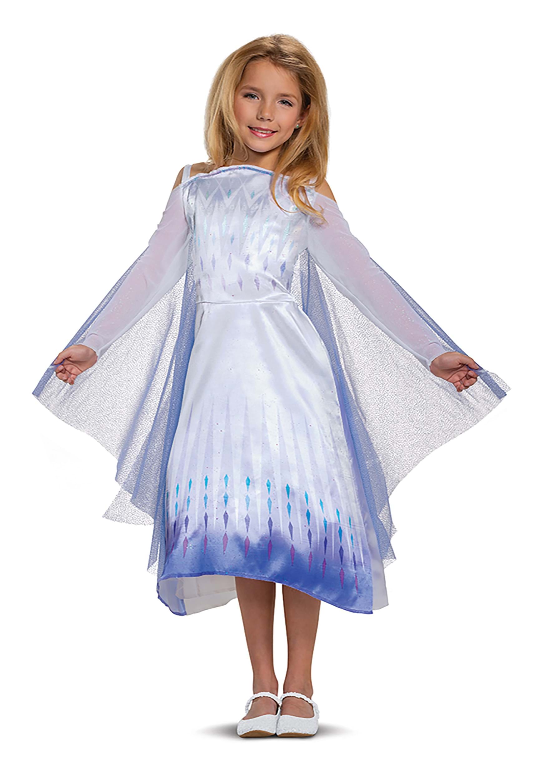 Disfraz clásico de la reina de nieve congelada para niños Multicolor