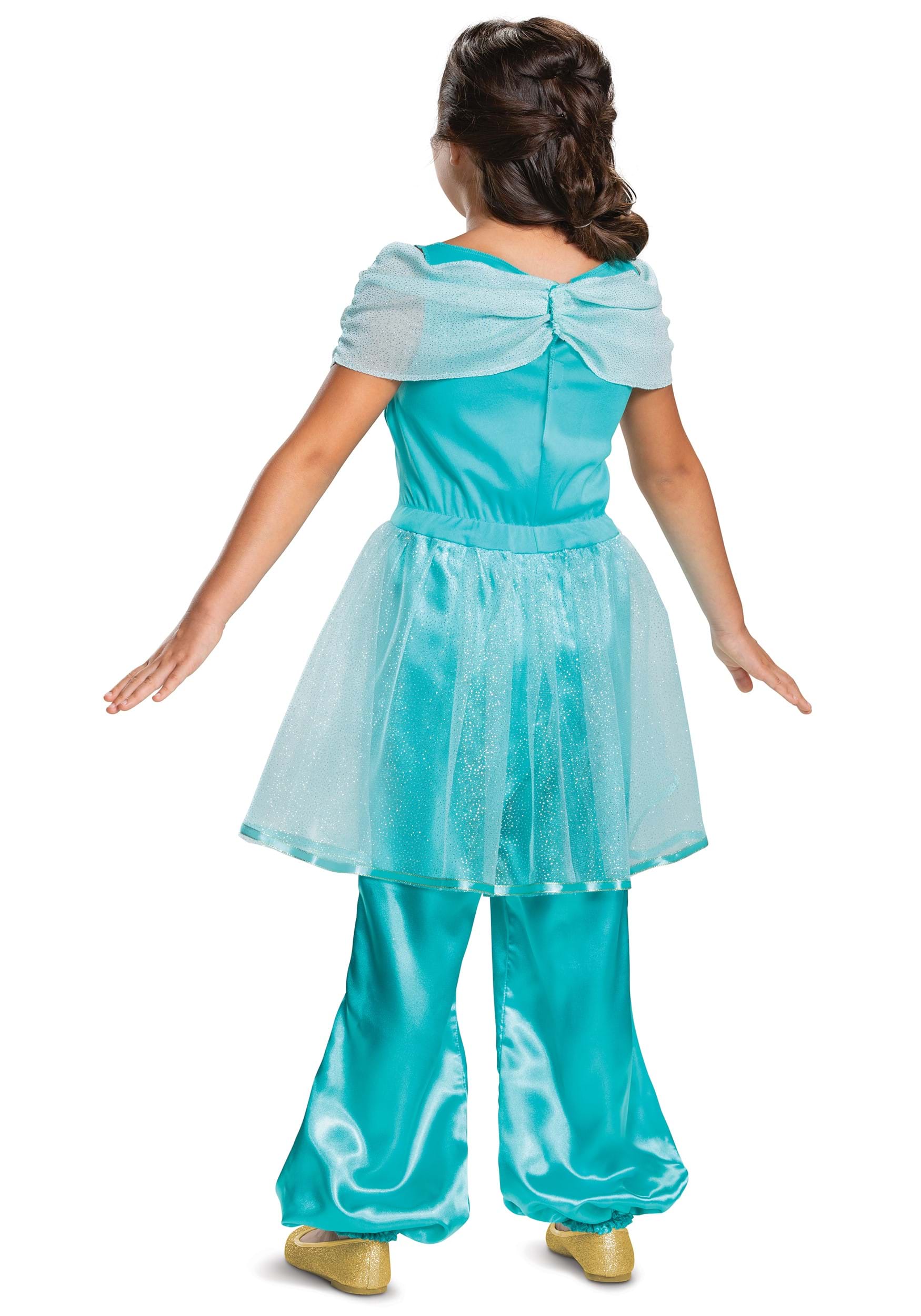 Girls Aladdin Jasmine Classic Costume