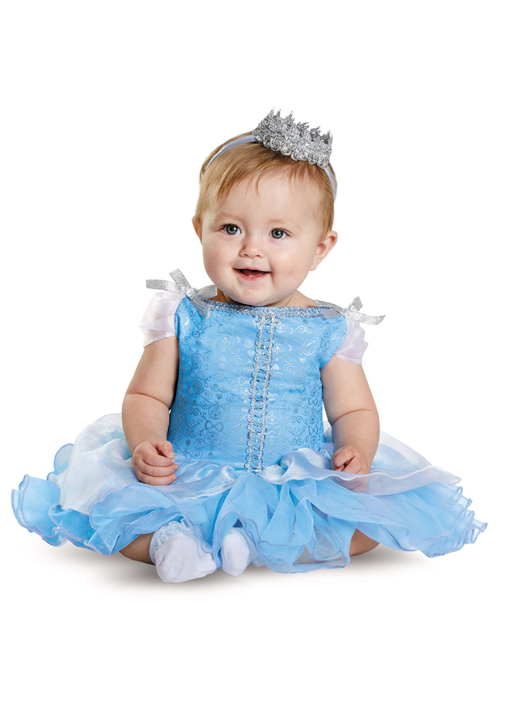 Photos - Fancy Dress Prestige Disguise Infant Cinderella  Costume Gray/Blue 