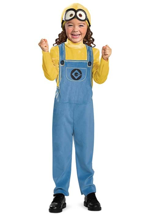 Toddler Minion Costume Jumpsuit