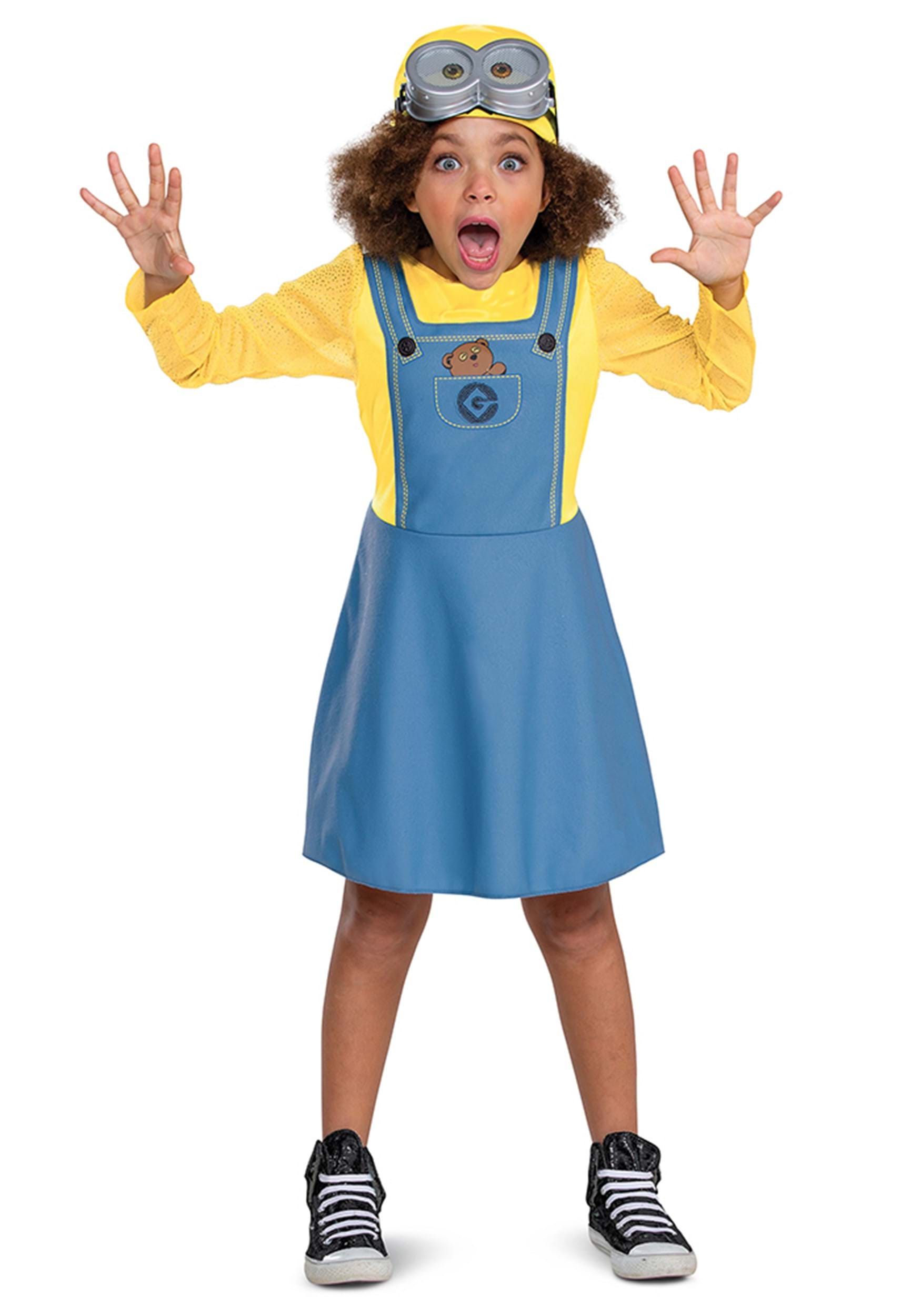 Disfraz de vestido de minion infantil Multicolor