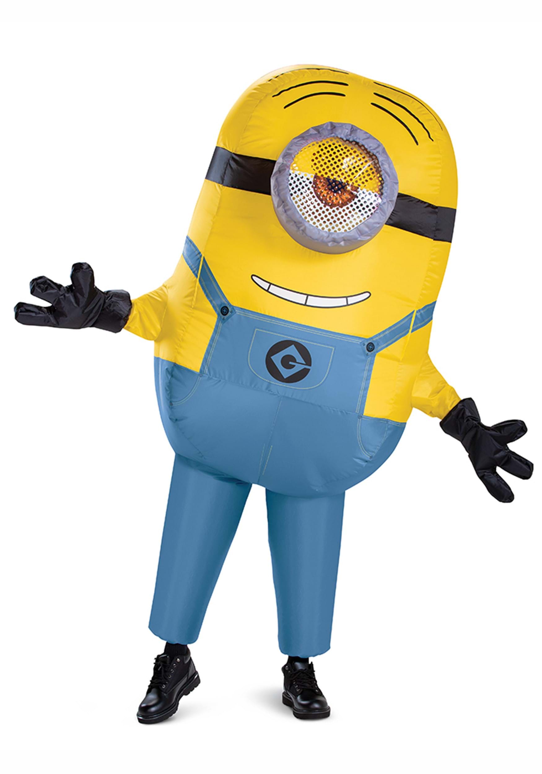 Minions Adult Party Costume Despicable Me Mascot Costume Fancy Dress Outfit 