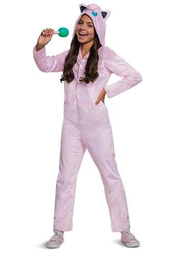 Pokémon Jigglypuff Hooded Jumpsuit Kid's Costume