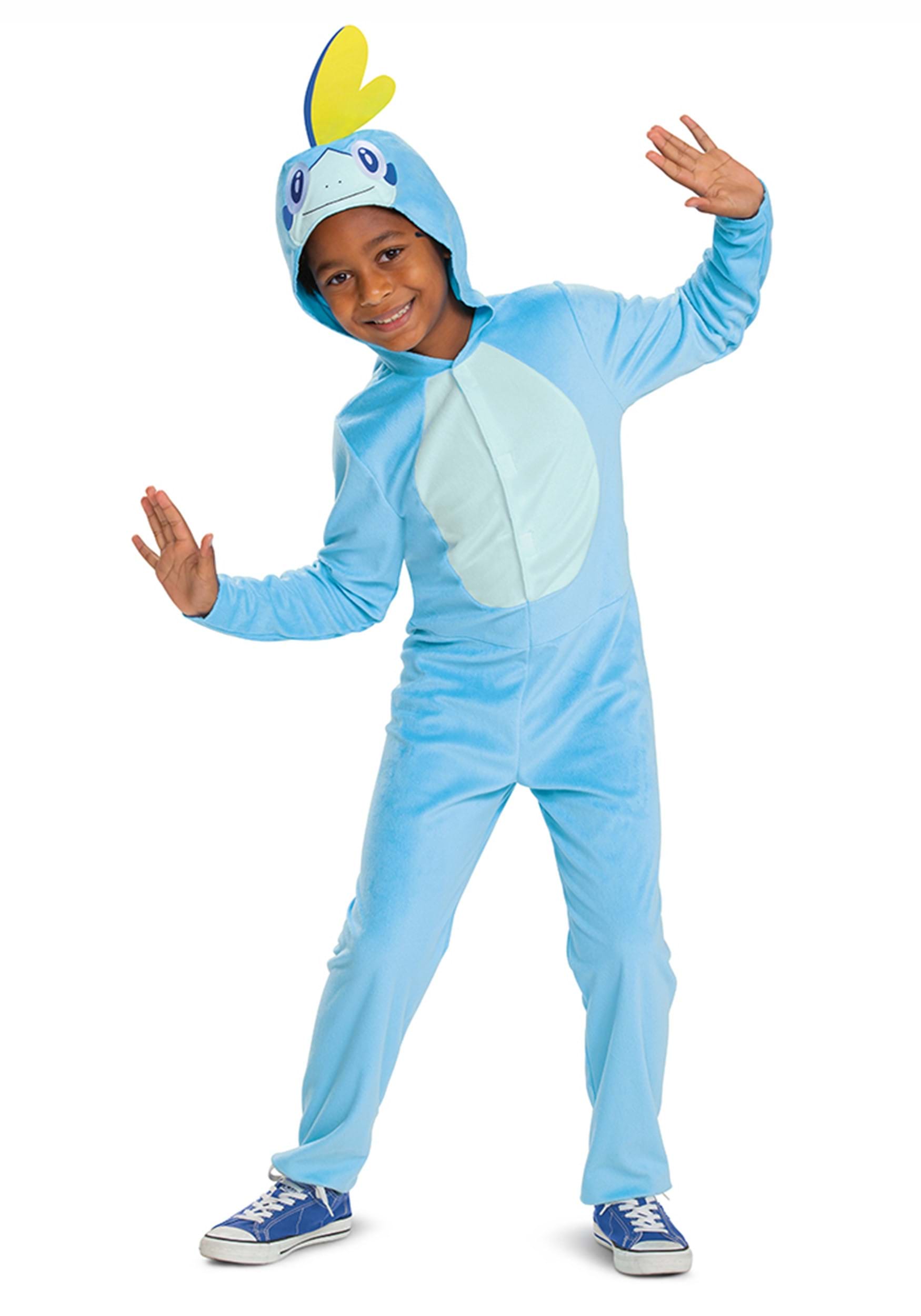 Pokémon Sobble Hooded Jumpsuit Classic Kid's Costume