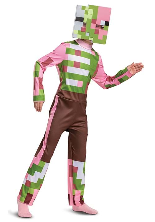 Minecraft Zombie Pigman Classic Costume DLC