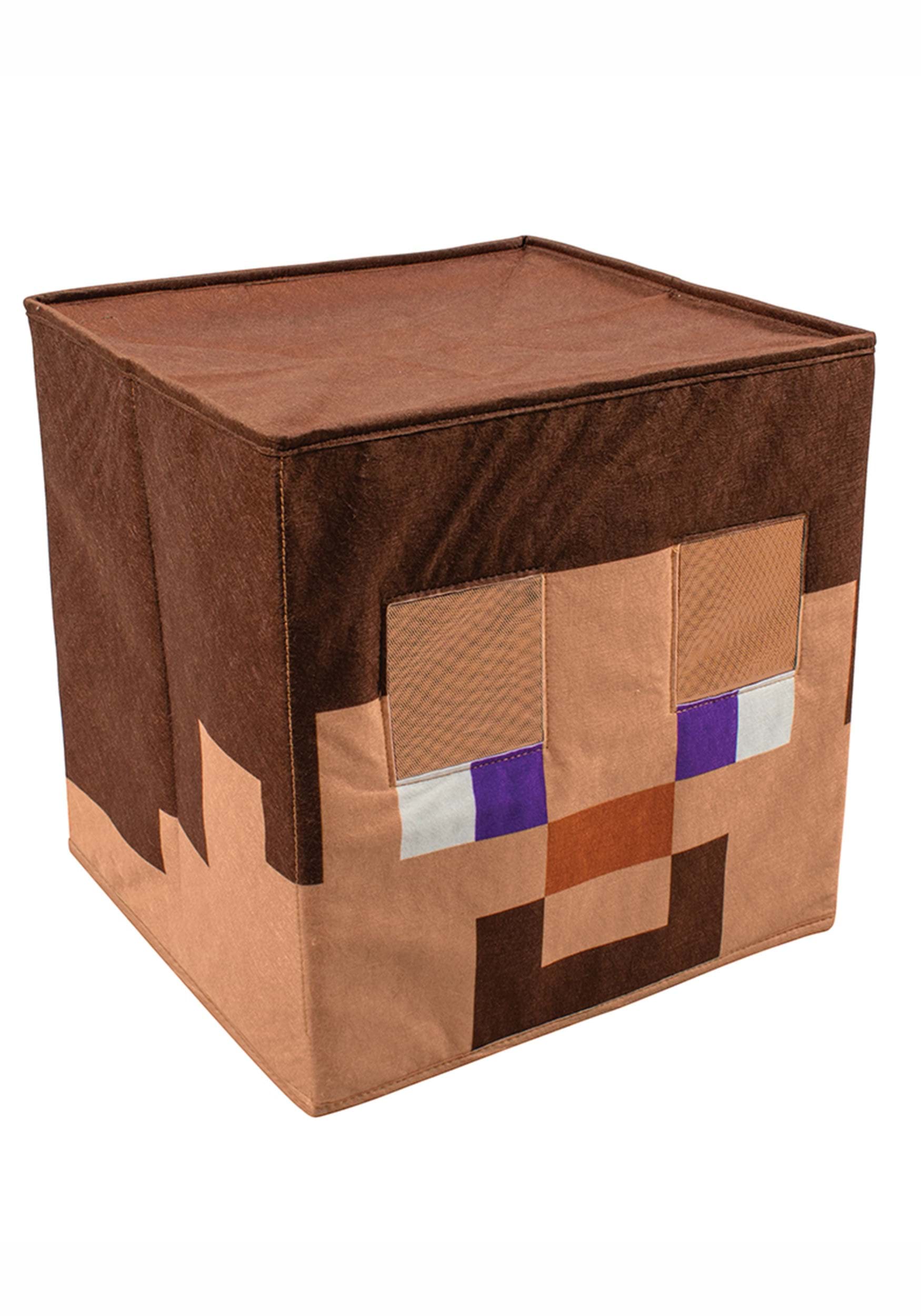 Cabezal de bloque de Steve Minecraft Multicolor