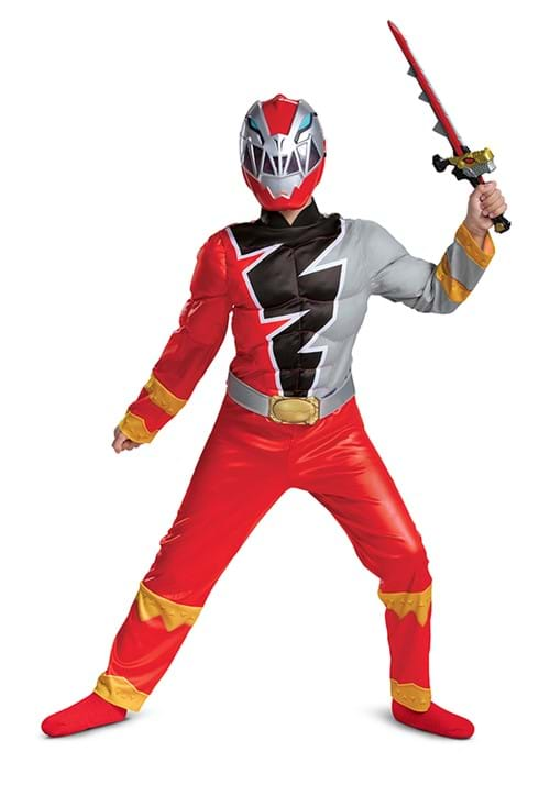 Power Rangers Dino Fury Red Ranger Kid's Costume