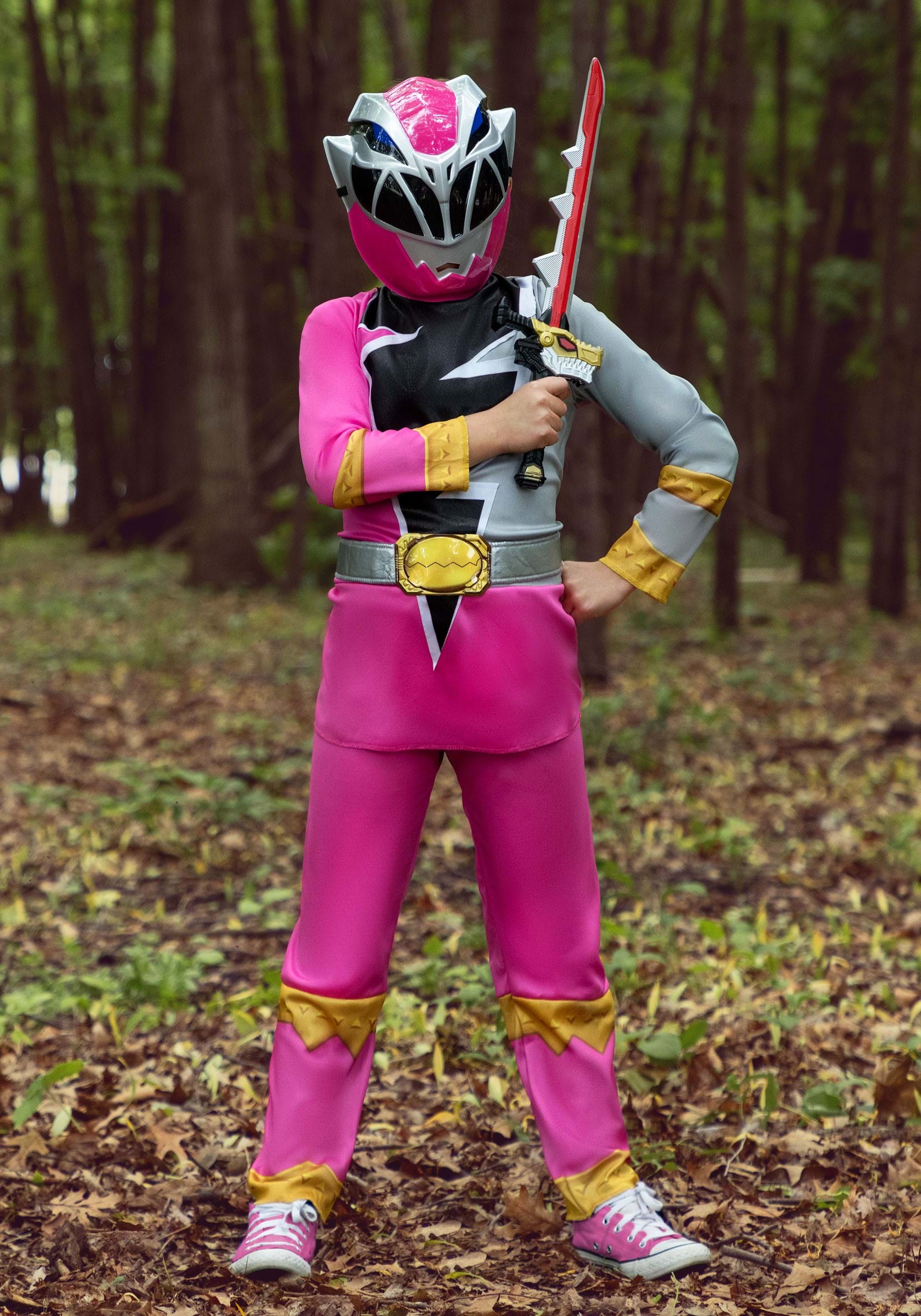 Costume Inspired Pink Power Rangers Sneakers