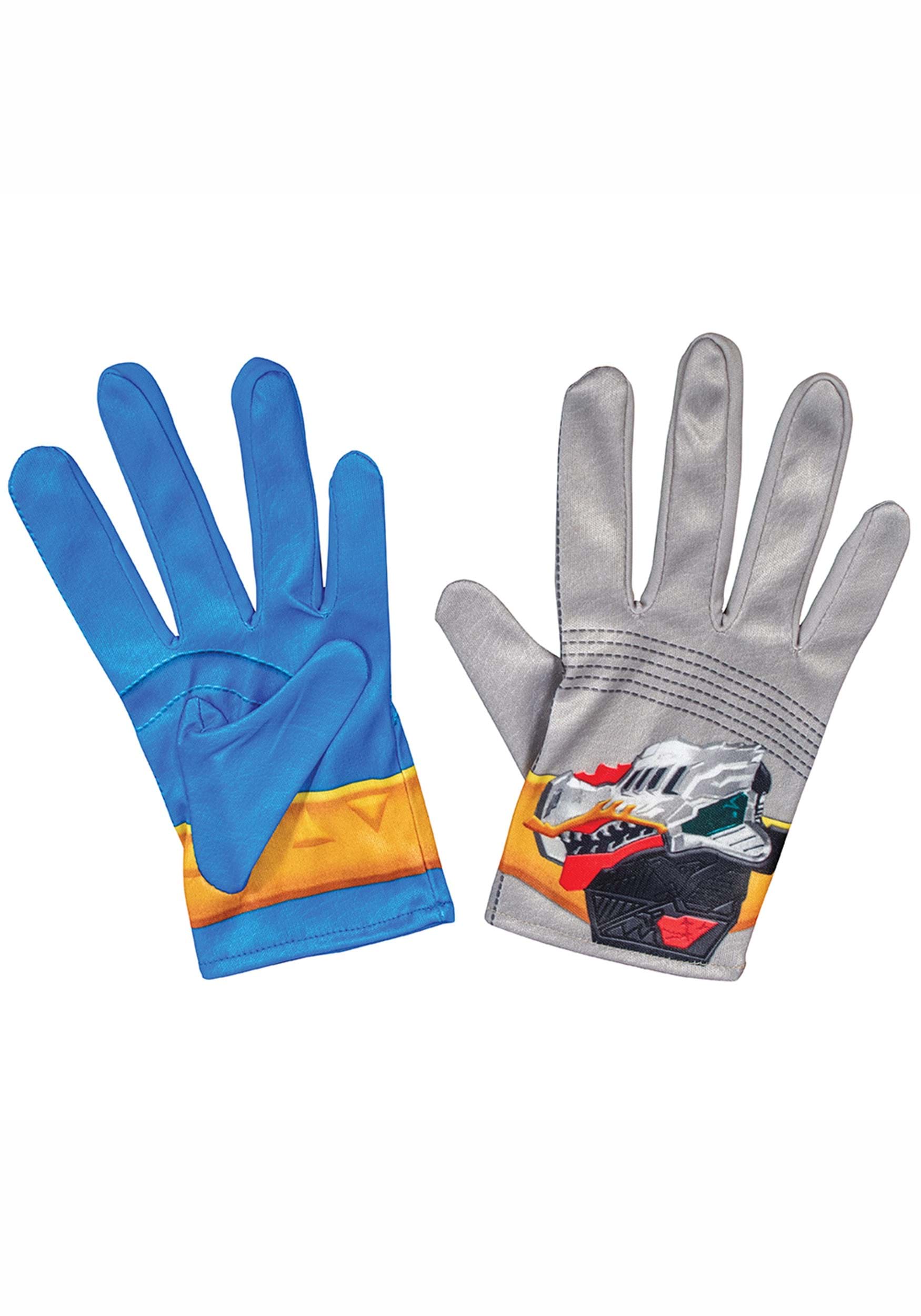 Dino Fury Blue Ranger Power Rangers Kid's Gloves