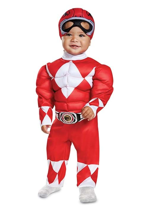 Power Rangers Red Ranger Muscle Toddler Costume