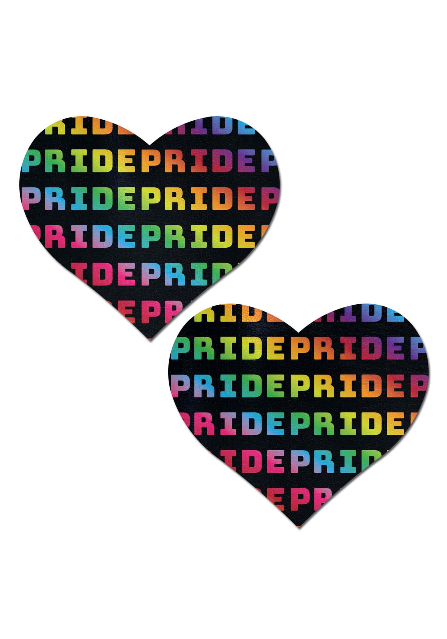 Rainbow Pride Heart Pasties de Pastease Multicolor Colombia