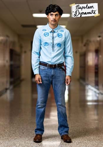 Adult Napoleon Dynamite Pedro Costume-0