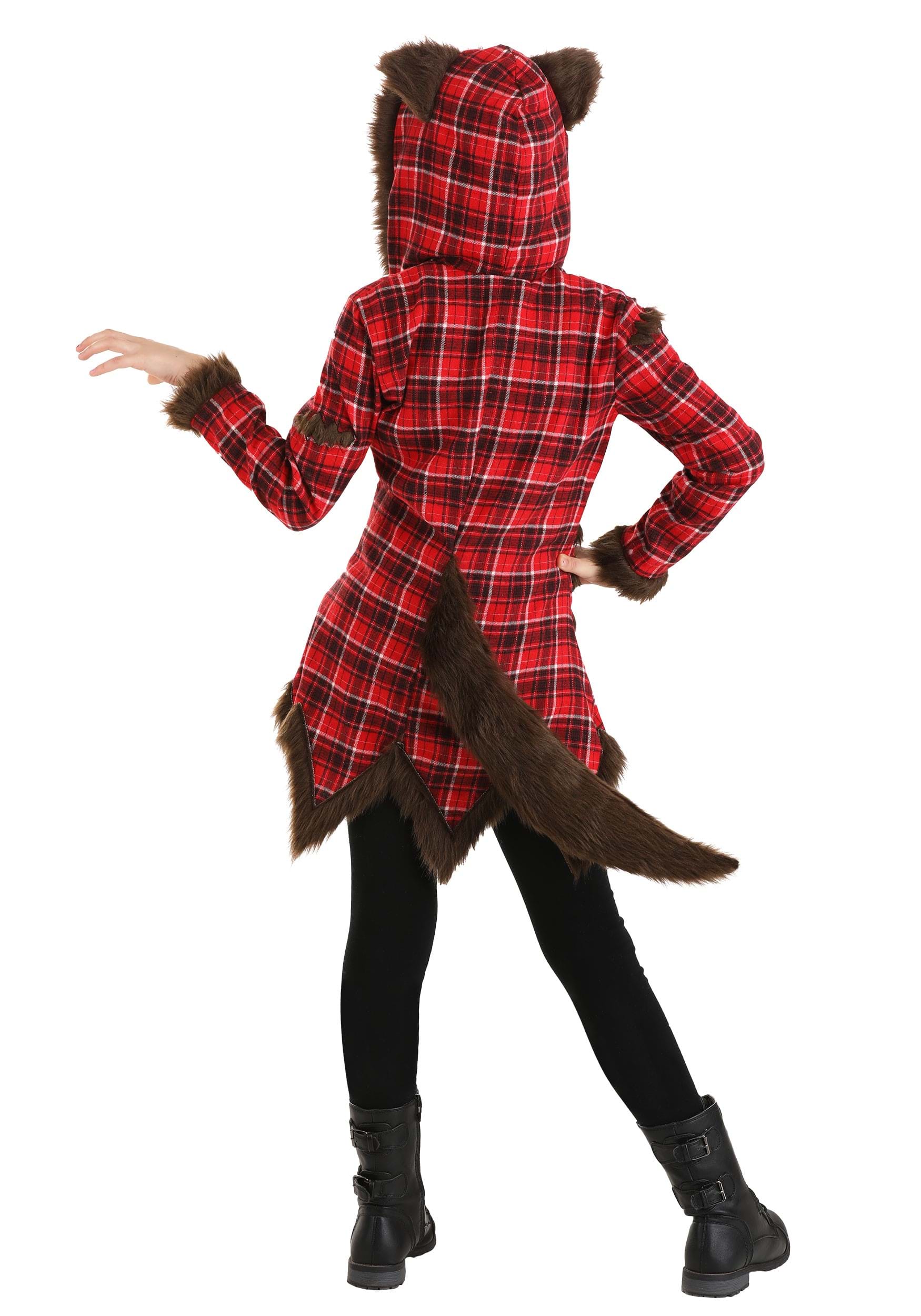 Werewolf Coat Girl's Costume