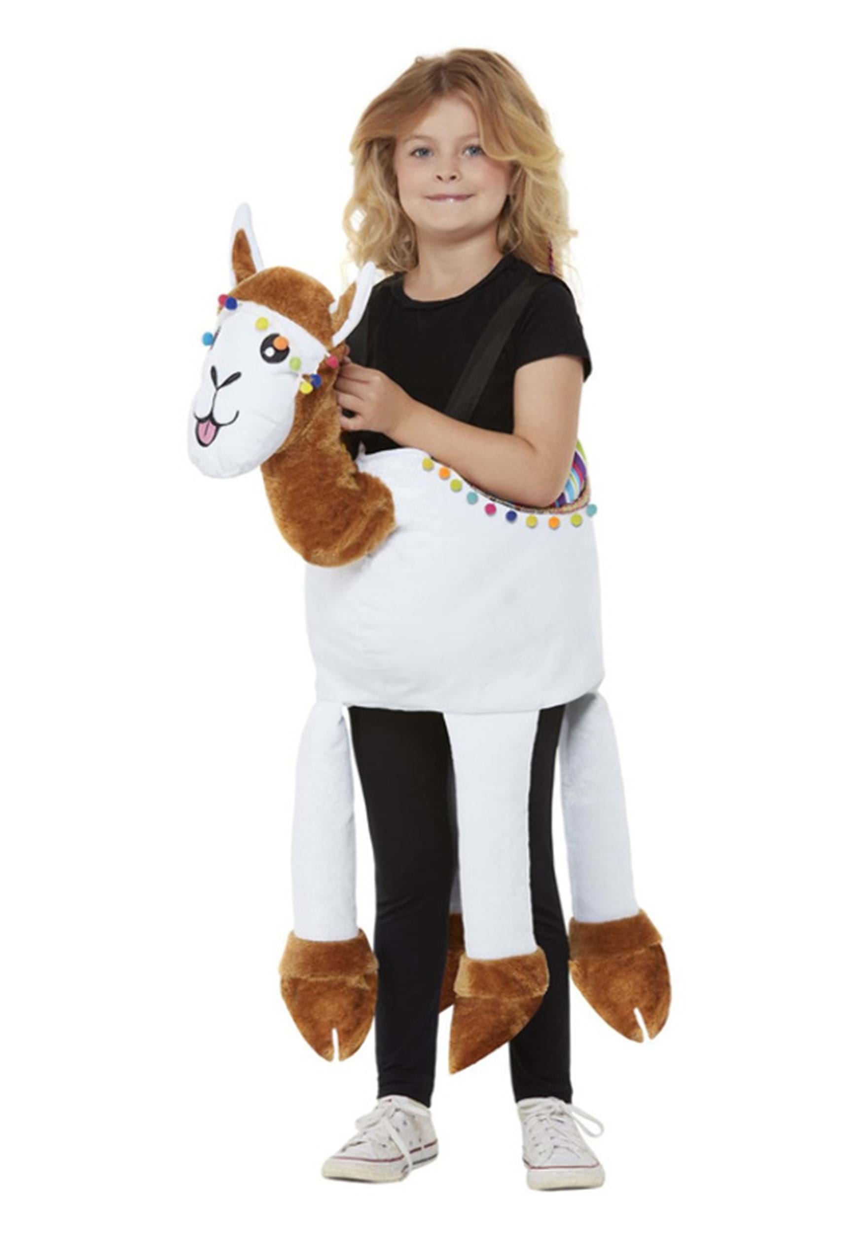 Kid's Ride A Llama Costume