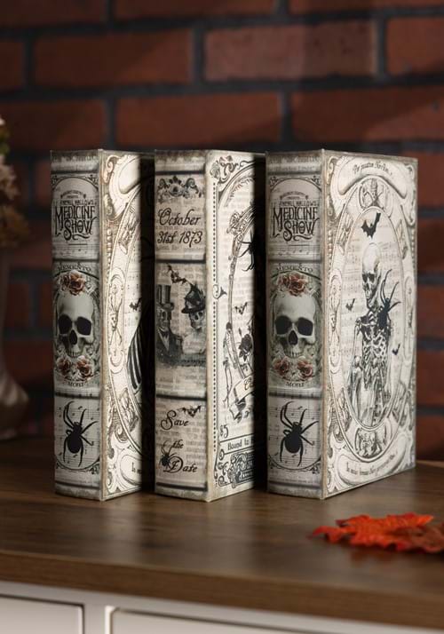 9" Fright Night Book Boxes